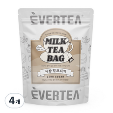 에버티 제로슈가 진한밀크티 아쌈 밀크티백, 4개, 12개입, 5g