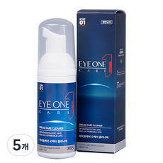 아이원케어 오케이 렌즈 클리너액 거품형, 50ml, 5개