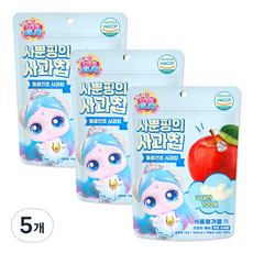 캐치티니핑 사뿐핑의 사과칩, 5개, 45g