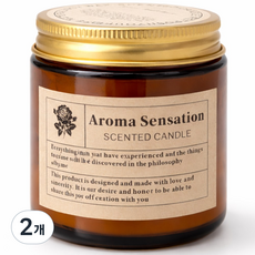 보르넬리 향기좋은 향초 캔들 집안 주방 냄새제거, 2개, 190g, 프리지아