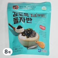 김앤김 김도둑 더맛있는 새우멸치돌자반, 35g, 8개