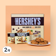 허쉬 초콜릿 칩 모찌 쿠키 감귤 특산품 허쉬 감귤 모찌쿠키, 200g, 2개