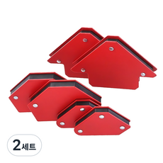 공구PXJ 용접 각도 자석세트 (6P), 2세트