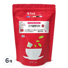 [본사직영] 다예 100% 국산 구기결명자차 티백, 1.2g, 50개입, 6개