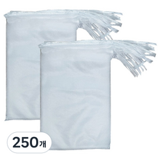 다용도 백색 양파망 [40 X 70] 건조망 메주망 뼈망 거름망, 250개, 흰색