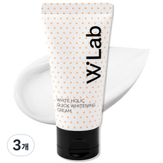더블유랩 화이트홀릭 미백크림, 50ml, 3개
