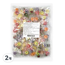 옥구르미 미니캔디 구로비팝, 700g, 2개
