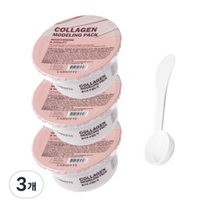 라비오뜨 콜라겐 모델링팩 세트, 3개, 3개입