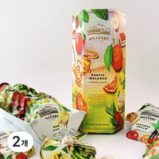 힐카트 테일즈 이그조틱 멜란지 허브티6종 세트 14 모슬린 티백 허브차 블랜딩차 무카페인 무설탕 히비스커스 루이보스, 2개, 14개입, 2.25g