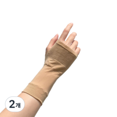 베일리화이트 UV차단 골프 손등 토시 손등덮개 손등가리개 여성 남성 운전 등산 자전거 장갑 살색, 스킨, 2개