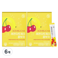 힐스랩 콤부차 레몬타트체리, 5g, 15개입, 6개