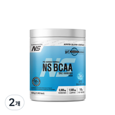 NS BCAA 소다맛 아미노산 보충제, 2개, 400g