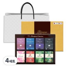 [본사직영] 다예 세계명차 프레스티지컬렉션 8종 티백 선물 세트+쇼핑백, 4세트