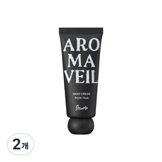 션리 아로마 베일 퍼퓸 핸드크림 윈터 머스크 고보습 끈적임없는, 2개, 30ml, 튜브형