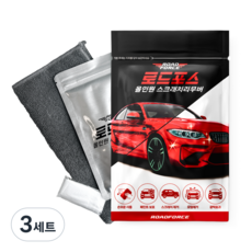 로드포스 자동차 스크래치리무버 기스 흠집제거 컴파운드, 3세트, 30ml