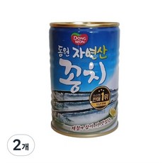 동원 꽁치 통조림, 300g, 2개