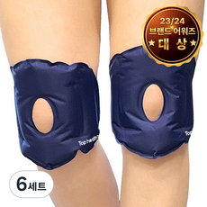 1+1 탑건강 냉 온 무릎 찜질팩 찜질 1+1 2개 1세트, 6세트