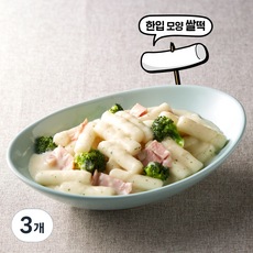 굿푸드365 크림맛 한입모양 떡볶이, 3개, 340g