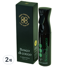 보스코디코코 99.9% 향균 탈취제 반려동물 강아지 고양이 애견 오줌 냄새 제거 안전한 곡물수 자연유래 바이러스억제 백일홍향 미세 안개 분무기형 룸 스프레이 아이있는집 추천, 2개, 300ml