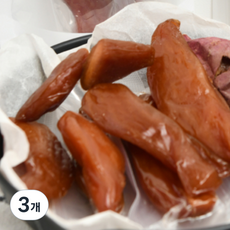 순 100% 쫀득 말랑 촉촉한 고구마 말랭이, 3개, 150g