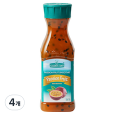 골든팜 패션프루츠 과일청, 4개, 500ml