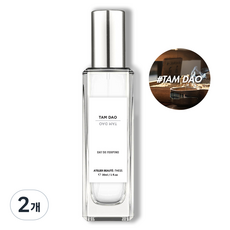 떼시스 탐다오 샌달우드 세더우드 우디 니치 향수 오드퍼퓸, 2개, 30ml