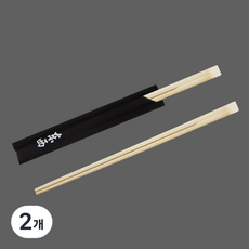 반포장 대나무젓가락 24cm, 100개, 2개