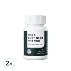 닥터모랩 아나게인 쥐눈이콩 바이옴 비오틴 판토텐산, 60정, 2개