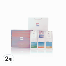 골드빈 스페셜티 원두 커피 프리미엄 선물세트 싱글오리진 3종 450g (케냐 AA/ 예가체프/ 콜롬비아 수프리모), 2개, 싱글오리진 100% 3종