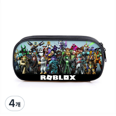 ROBLOX 필통 로블록스 어린이날 선물용 굿즈, 4개, D