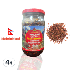NMU Timmur Ko Chhop (Pepper pickle) 페퍼피클, 4개, 300g