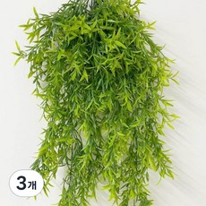 행잉플랜트 넝쿨 조화 가랜드 70cm 2p, 3개, 버들잎