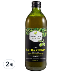알다루즈 엑스트라버진 압착 올리브오일(산도0.2), 2개, 1L