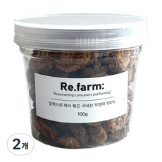 리팜 압력으로 쪄서 볶은 국내산 우엉차, 2개, 1개입, 100g