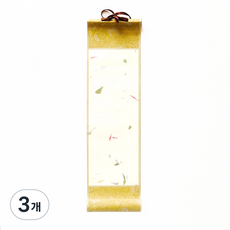 모지랑이글씨 고급 미니 족자 폭10cmX길이38cm, 3개