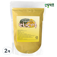 산들약초 단호박 분말 가루(100% 국산), 2개, 300g