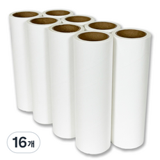 필굿리빙 사선컷팅 돌돌이 테이프클리너 리필, 16개