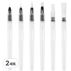 니드잇템 워터브러쉬 6종 세트, 2세트