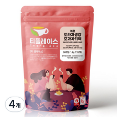 티플레이스 볶은 도라지생강모과차 삼각티백, 4개, 50개입, 1g, 1g