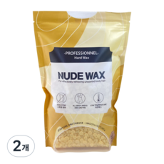 누드왁스 허니 모든부위 사용 가능한 하드왁스, 460g, 2개