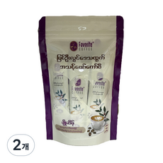 미얀마 커피 파우더 / Myanmar coffee powder, 2개, 10개입, 23g