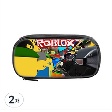 ROBLOX 필통 로블록스 어린이날 선물용 굿즈, 2개, H