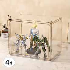 HK.sell 초대형 하이버전 아크릴 진열 박스 45CM33CM33CM, 4개