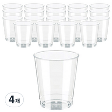 쓱싹 베이직 플라스틱 일회용 컵, 10개입, 4개