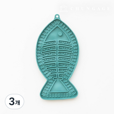 천가게 반려동물 강아지 고양이 급체방지 슬로우 매트 패드 간식 밥그릇, 02) 그린, 3개