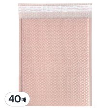 라인하임 뽁뽁이 에어캡 PE 안전봉투 핑크, 40매
