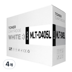 MLT-D405L 호환 토너, 4개, 검정