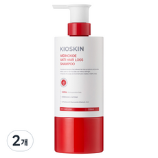 미녹시딜 맥주효모 탈모완화기능성 샴푸 두피케어 무실리콘 저자극 민감두피 NO설페이트 임상확인, 2개, 500ml