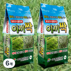 이끼싹 세트 잔디 이끼 청태 제거제 20평용, 6개, 1kg