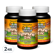 애니멀퍼레이드 키드 아연 3병 세트 (60정 x 3), 60정, 2세트